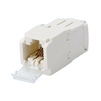 PANDUIT Módulo Conector Industrial, Categoría 5E, 8 Posiciones, 8 Cables, Negro - CJI5E88T