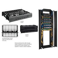 Horiz Cable Mgr 2RU, Sgl Side