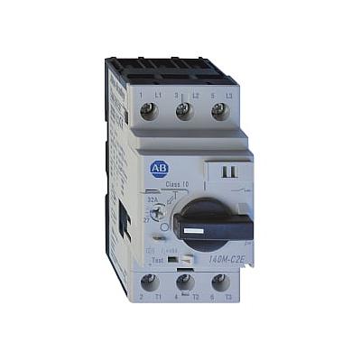 140MC2EC10 - ROCKWELL AUTOMATION 140M, Guardamotor Térmico, Rango de Ajuste 6.3..10 Amps, Disparo Clase 10, Disparo Magnético 13 x Ie