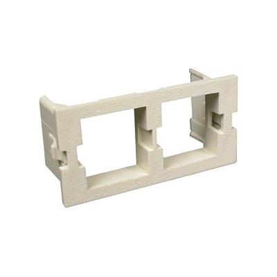 Modulo para 2 jacks 2A Systimax - color negro