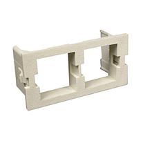 Modulo para 2 jacks 2A Systimax - color blanco