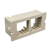 Modulo para 2 jacks 2A NordX/CDT - color blanco