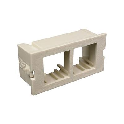 Modulo para 2 jacks 2A NordX/CDT - color blanco