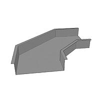 CURVA 90° FSZ  4"X 16"GAC C / TORNILLERIA