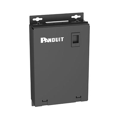 CONSOLIDATION POINT ENCLOSURE, ACCEPTS MINI-COM MODULES WITH REMOVABLE PANEL, 12 COPPER PORTS