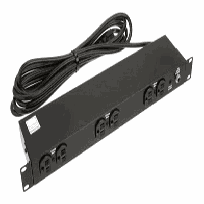 HOFFMAN PDU Con 6 Tomas de Corriente Para Montaje en Rack - DP1N190615