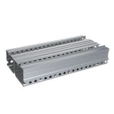PANDUIT Conducto de cableado DIN PanelMax de 2 alturas (base) - DRD22LG6