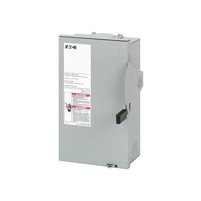 30A/2P GD Fusible Safety Switch w/Neut 240V Nema 3R