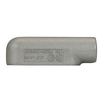 CAJA REGISTRO OVALADA SERIE 7 EN ALUMINIO LIBRE DE COBRE CON PINTURA EPÓXICA ELECTROESTÁTICA, FORMA ''E'', PARA TUBO DE 3/4" (21MM), CON TAPA DE ACERO GALVANIZADO Y EMPAQUE INTEGRADO
