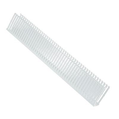 Narrow Slotted Duct, PVC, 1.5 X 4 X 6'