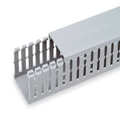 PANDUIT Conducto ranurado estrecho, PVC, 1 X 2 X 6 ' - F1X2LG6