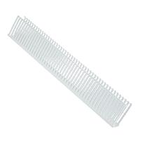 Narrow Slotted Duct, PVC, 1 X 2 X 6'
