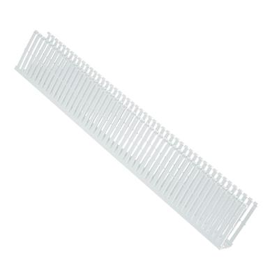 Narrow Slotted Duct, PVC, 1 X 2 X 6'