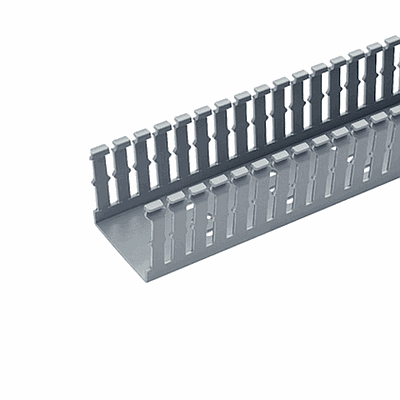 PANDUIT Conducto ranurado estrecho, adhesivo, PVC, 2 "X - F2X2LG6A
