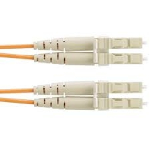 PANDUIT Cable de parcheo OM1 de 2 fibras, LC duplex a LC duplex, clasificado riser (OFNR), cable con revestimiento de 1.6mm - F62ERLNLNSNM010