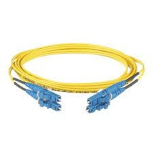 PANDUIT OS2 de 2 fibras, Cable de conexión UTP dúplex LC a dúplex LC, con clasificación de cable para distribución vertical (OFNR), cable con camisa de 16mm, IL estándar de 2 metros - F92ERLNLNSNM002