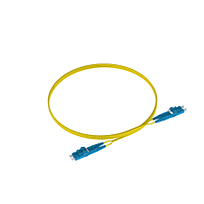 PANDUIT  OS2 de 2 fibras, Cable de conexión UTP dúplex LC a dúplex LC, con clasificación de cable para distribución vertical (OFNR), cable con camisa de 16mm, IL estándar de 7 metros - F92ERLNLNSNM007
