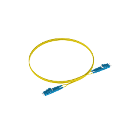 PANDUIT OS2 de 2 fibras, Cable de conexión UTP dúplex LC a dúplex LC, con clasificación de cable para distribución vertical (OFNR), cable con camisa de 16mm, IL estándar de 10 metros - F92ERLNLNSNM010