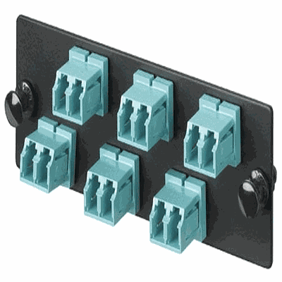 PANDUIT FAP con 6 adaptadores LC 10 GbE Dupl mm (AQ) - FAP6WAQDLC
