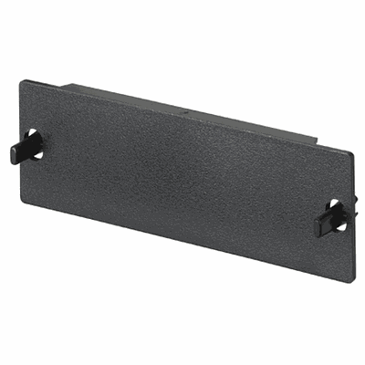 PANDUIT Panel adaptador ciego para  fibra, reserva espacio para  uso futuro. - FAPB