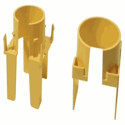 PANDUIT Accesorio, Derrame de 1 puerto a 1.5 "(38 mm) - FIDT2X2YL