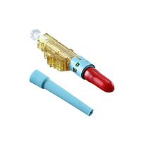 PANDUIT Conector simplex LC 50/125μm OM3/OM4 multimodo,  bota color aqua. - FLCSMCXAQY