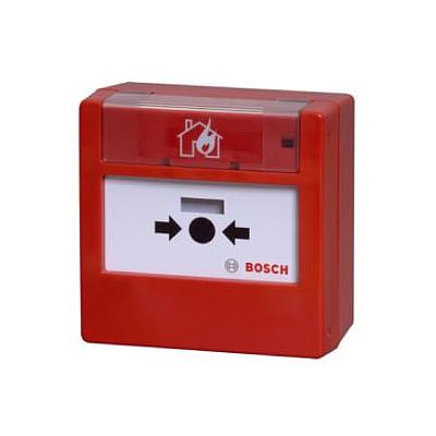 Pulsador de alarma reseteable Bosch, LSN improved, rojo, mont. sup. - FMC-420RW-GSRRD