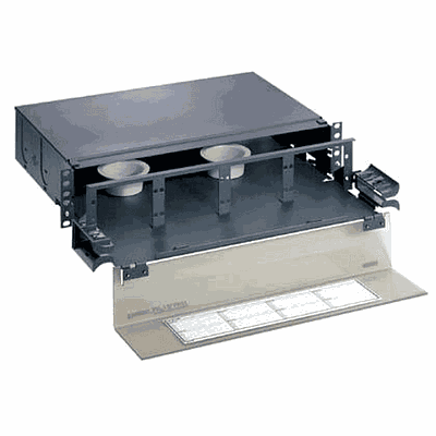 PANDUIT Cajón de fibra de montaje en bastidor 2 RU - FMD2