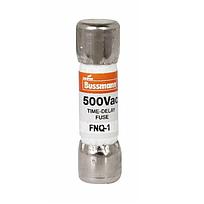 BUSSMANN Fusible FNQ de tiempo retardado, 1A, 500V, Estandar  - FNQ-1
