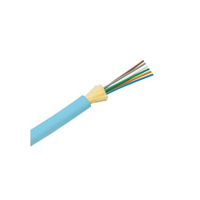 PANDUIT Cable de distribución de 6 fibras OM3 (50/125µm) 10 GbE, multimodo, clasificado plenum, Aqua - FODPX06Y