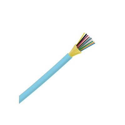 Fibra Optica 12 Fibras 10 GIG 50/125 MM (OM3) Plenum. Interiores. Azul Aqua