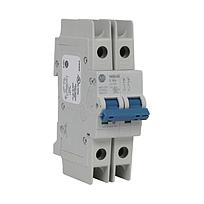 ROCKWELL AUTOMATION 1489-M, Disyuntor Termomagnético, 2 polos, 10 Amps, Curva D - 1489M2D100