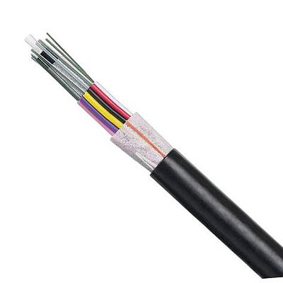 PANDUIT Cable blindado de planta exterior, 12 fibras OM3, fibras de 250 µm - FOWNX12