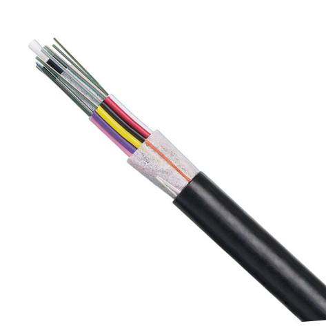 PANDUIT Cable blindado de planta exterior, 12 fibras OM3, fibras de 250 µm - FOWNX12