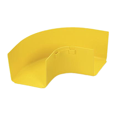 PANDUIT Accesorio de Ángulo Horizontal Derecho 4x4, 90 grados, Amarillo - FRRA4X4YL