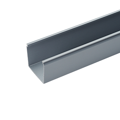 PANDUIT Conducto de cableado para paredes sólidas, Tipo FS, 6' de largo,  PVC, gris claro - FS1.5X1.5LG6