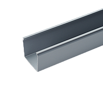 PANDUIT Conducto de ranura estrecha tipo F, 6' de longitud, PVC, Serie PanelMax - FS1.5X2LG6NM