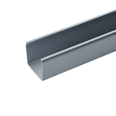 PANDUIT Conducto de ranura estrecha tipo F, 6' de longitud, PVC, Serie PanelMax - FS1.5X2LG6NM