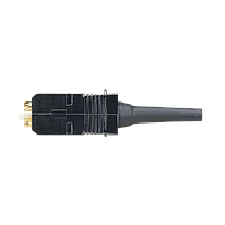 PANDUIT Conector de fibra óptica OptiCam SC, OM2, Multimodo, Negro - FSC2MC5BL
