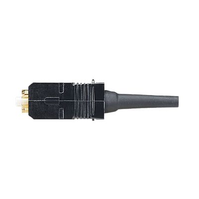 PANDUIT Conector de fibra óptica OptiCam SC, OM2, Multimodo, Negro - FSC2MC5BL