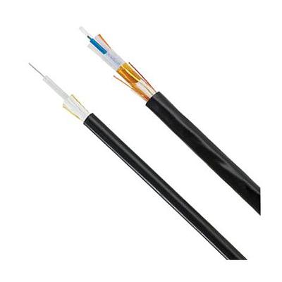 PANDUIT Cable Central para Interiores y Exteriores de 6 Fibras, Monomodo, Riser, 30cm, Negro - FSCR906Y