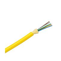 PANDUIT Cable de distribución de 6 fibras OS2, monomodo, clasificado Riser, Amarillo - FSDR906Y