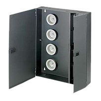 PANDUIT Caja de fibra de montaje en pared, con 8 aberturas FAP - FWME8