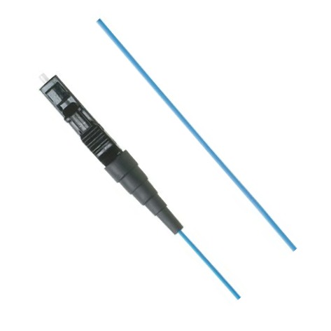 PANDUIT Cable de fibra óptica simplex, Fibra amortiguada, OM3 900µm, Sin revestimiento, Aqua - FX1BN1NNNSNM001