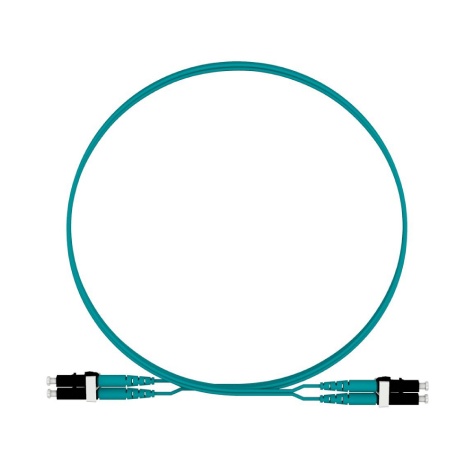 PANDUIT Cable de conexión de fibra dúplex, OM4, Riser, 1M - FZ2ERLNLNSNM001