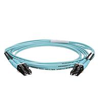 PANDUIT Cable de conexión de fibra dúplex, OM4, Riser, 3M - FZ2ERLNLNSNM003