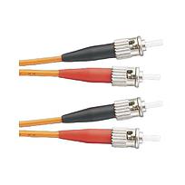ST-ST 62.5µm mm Dupl Patch Cord 10m