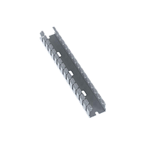 PANDUIT Ducto para cables de ranura delgada, Tipo G, 57.2mm x 2 Metros, Gris - GC2X3LG2