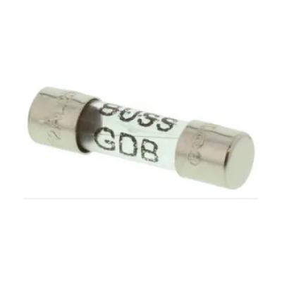 Fusible 5 X 20 mm Tubo de Vidrio Acción Rápida 250Vca