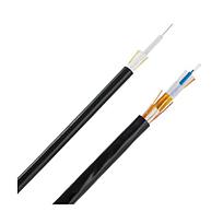 FIBRA OPTICA 6 FIBRAS 50/125µM (OM3) 10 GIG, RISER. INTERIORES/EXTERIORES. NEGRA